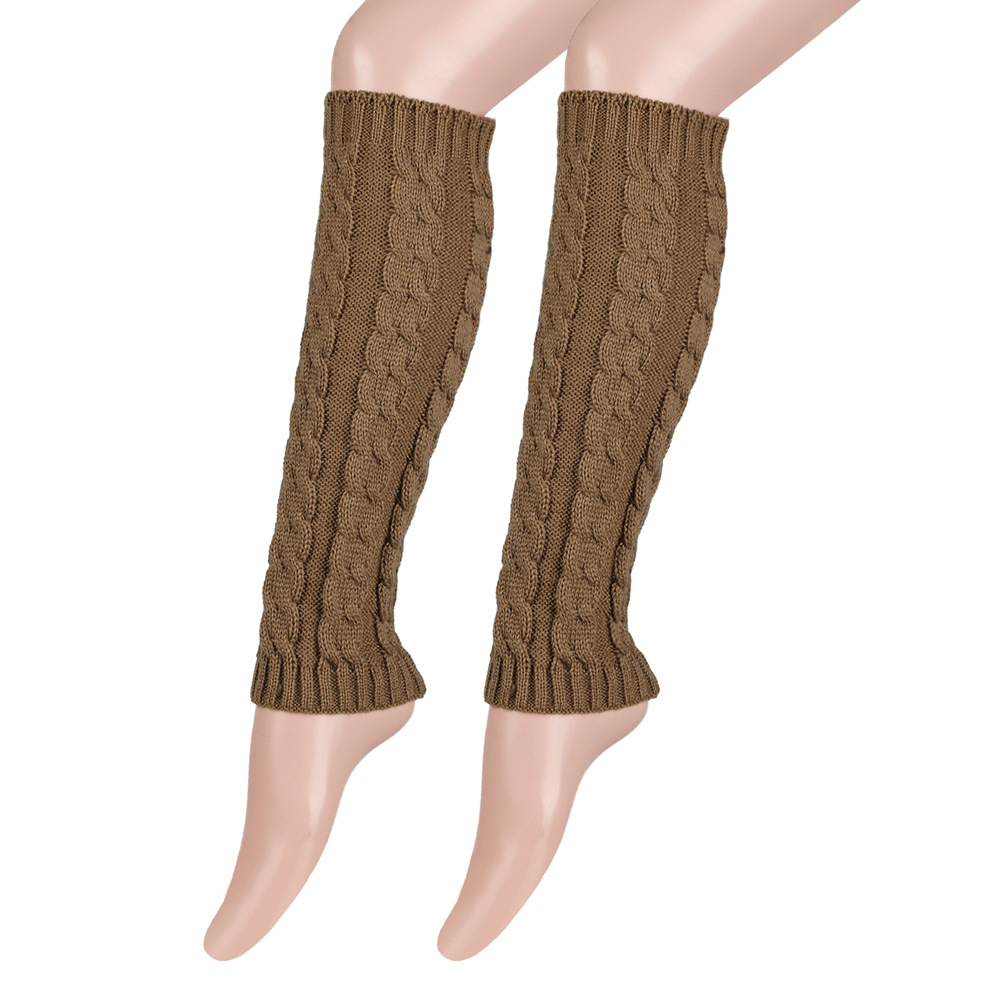 Knit Leg Warmers Warm Boot Socks for Women Cozy Leggings Knee High Thermal Socks